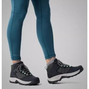 Columbia Womens 8 Black Sage Transverse Hike Waterproof Trail Hiking Boots LM2-2